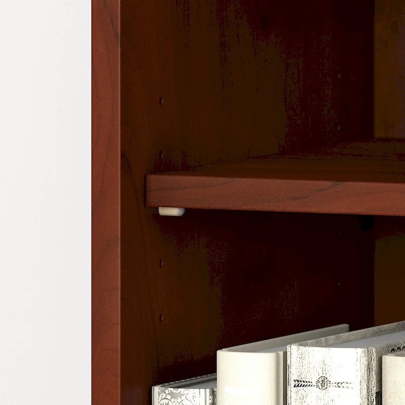 Bücherregal mit 5 Fächern und Türen