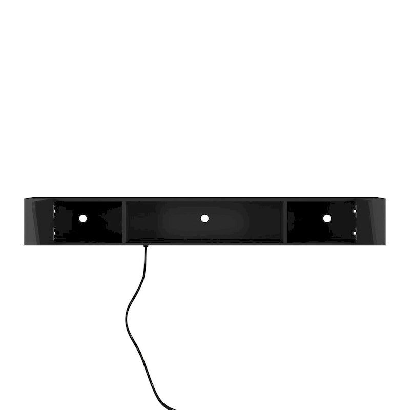 69" Floating Wall-Mounted TV Stand with 16 Color LEDs