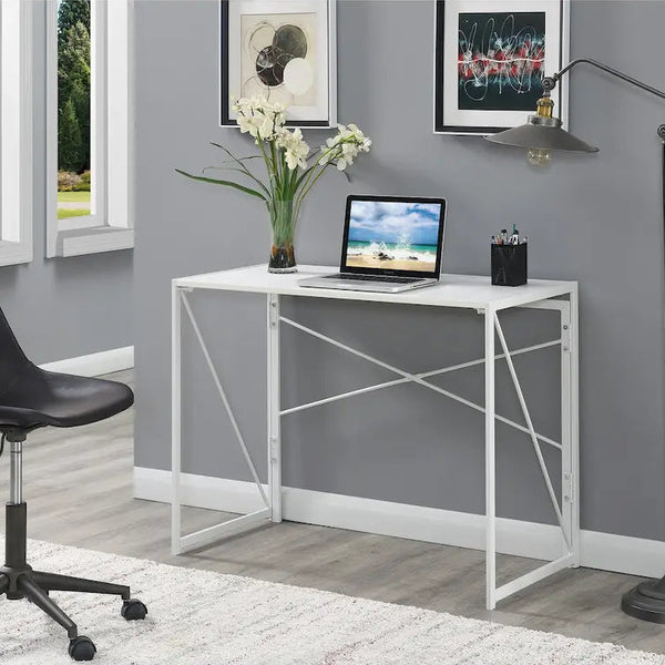 Folding Desk with Spacious Desktop