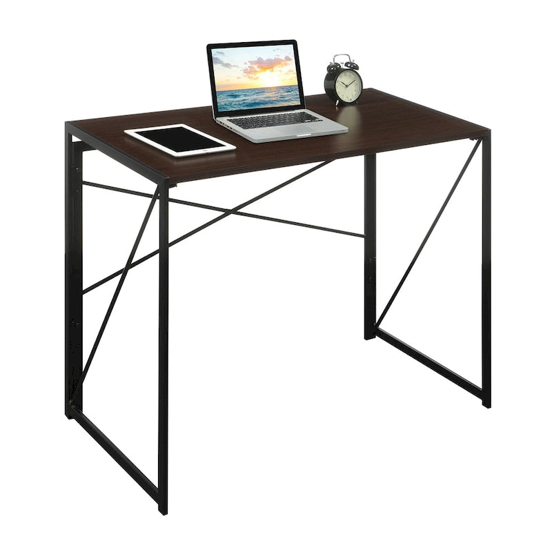 Folding Desk with Spacious Desktop