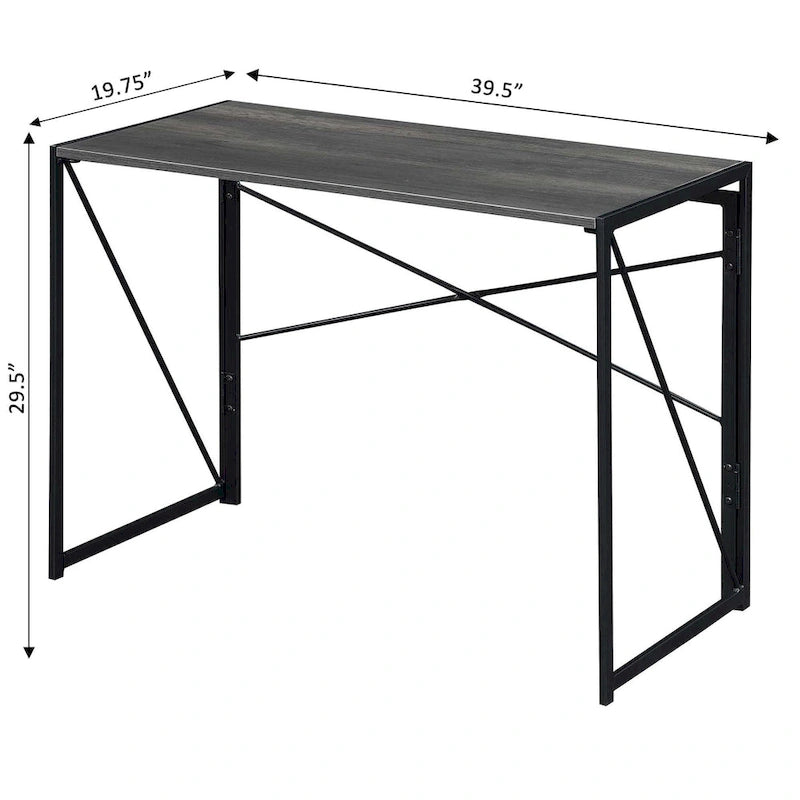 Folding Desk with Spacious Desktop
