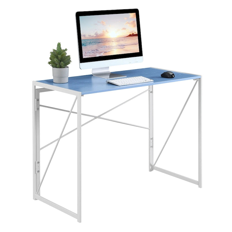 Folding Desk with Spacious Desktop