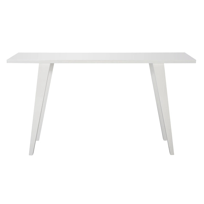 Eiken console tafel in moderne refterstijl