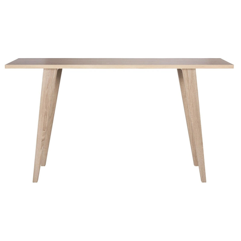 Oak Console Table, Modern Refectory Style