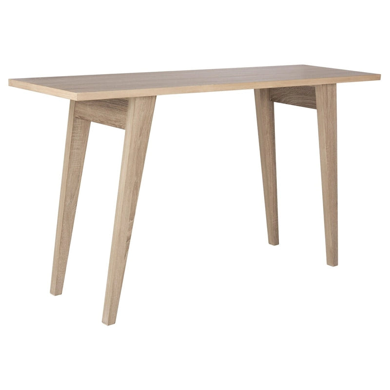Oak Console Table, Modern Refectory Style