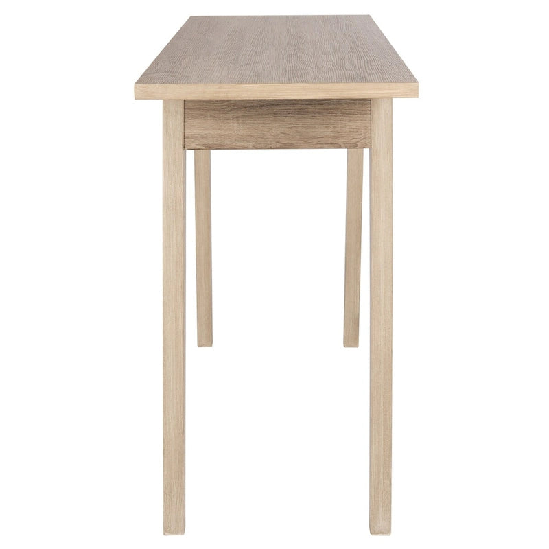 Eiken console tafel in moderne refterstijl