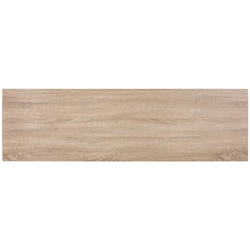 Eiken console tafel in moderne refterstijl