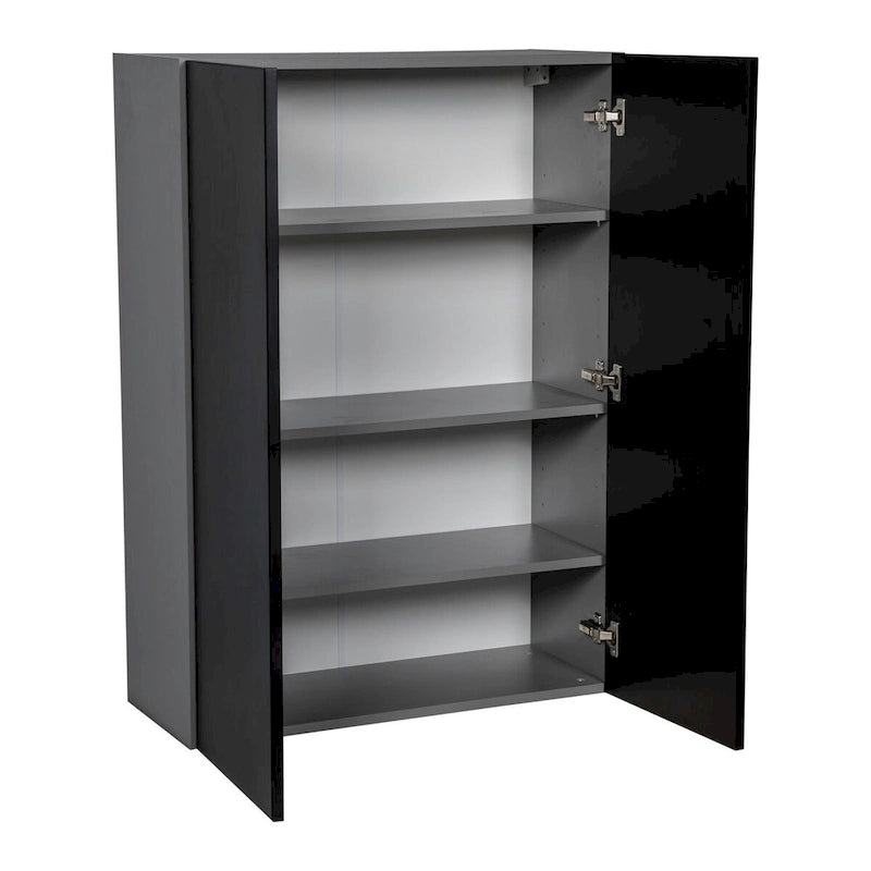 33 x 42 Wall Cabinet-Double Door-Grey - 33 x 42 x 12
