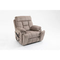 Fauteuil inclinable releveur extra-large à double moteur avec massage et chauffage, 400 lbs