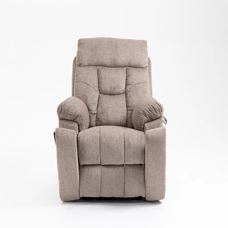 Fauteuil inclinable releveur extra-large à double moteur avec massage et chauffage, 400 lbs