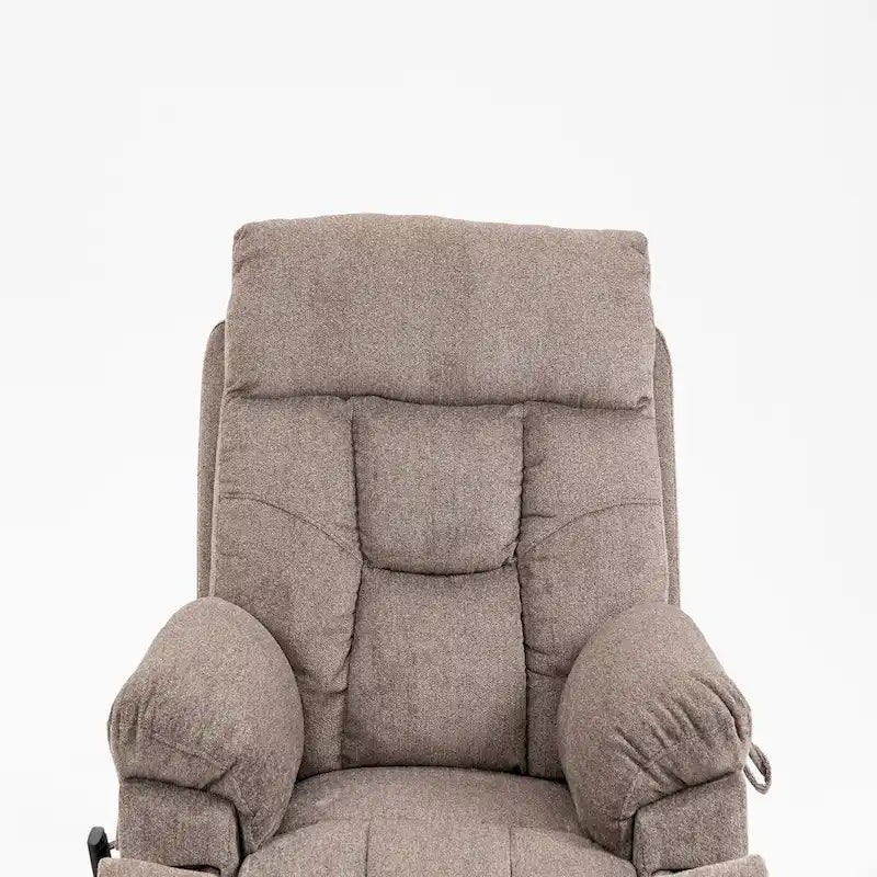 Fauteuil inclinable releveur extra-large à double moteur avec massage et chauffage, 400 lbs