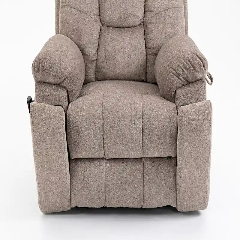 Fauteuil inclinable releveur extra-large à double moteur avec massage et chauffage, 400 lbs