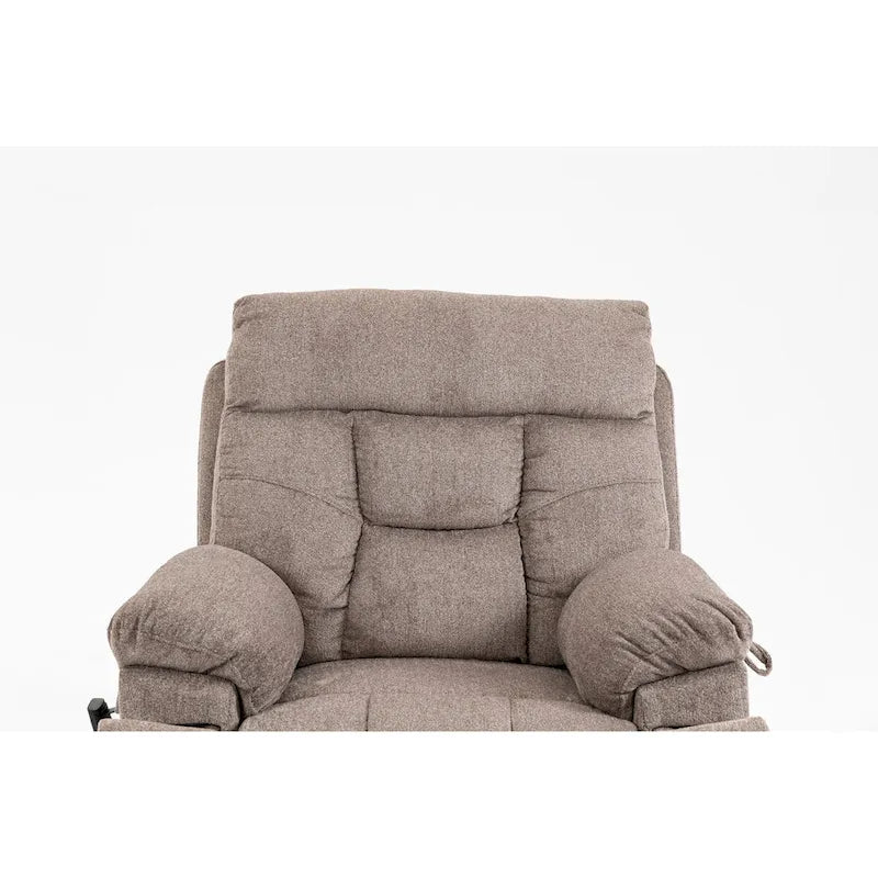 Fauteuil inclinable releveur extra-large à double moteur avec massage et chauffage, 400 lbs