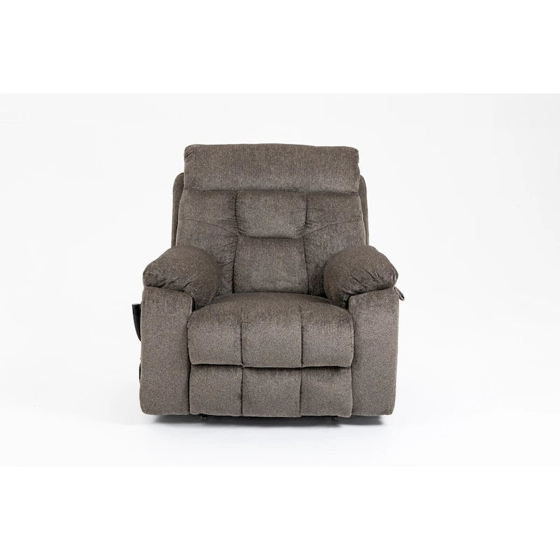 Fauteuil inclinable releveur extra-large à double moteur avec massage et chauffage, 400 lbs