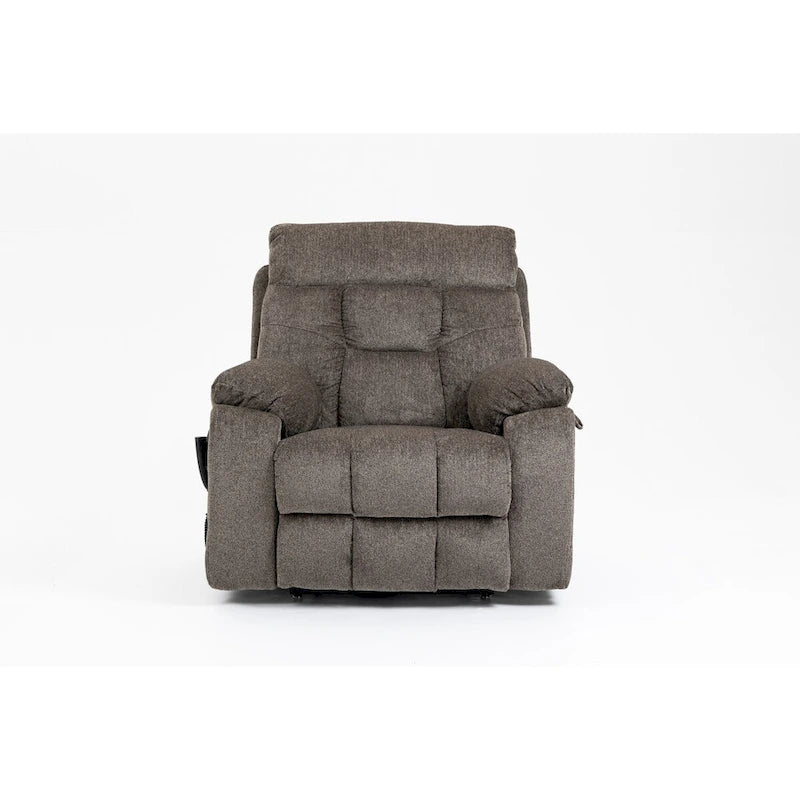 Fauteuil inclinable releveur extra-large à double moteur avec massage et chauffage, 400 lbs