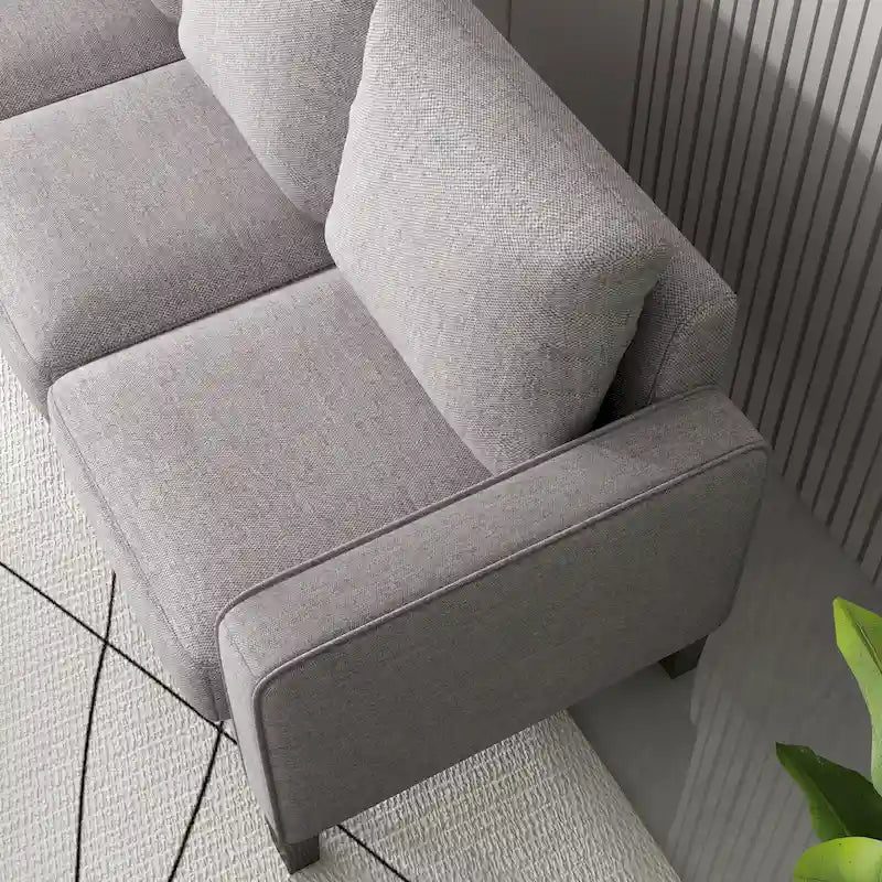 Modern Living Room Sofa with Hidden Storage