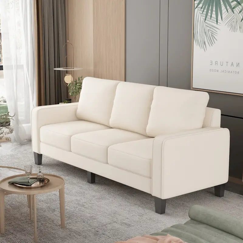 Canapé moderne de salon avec rangement dissimulé