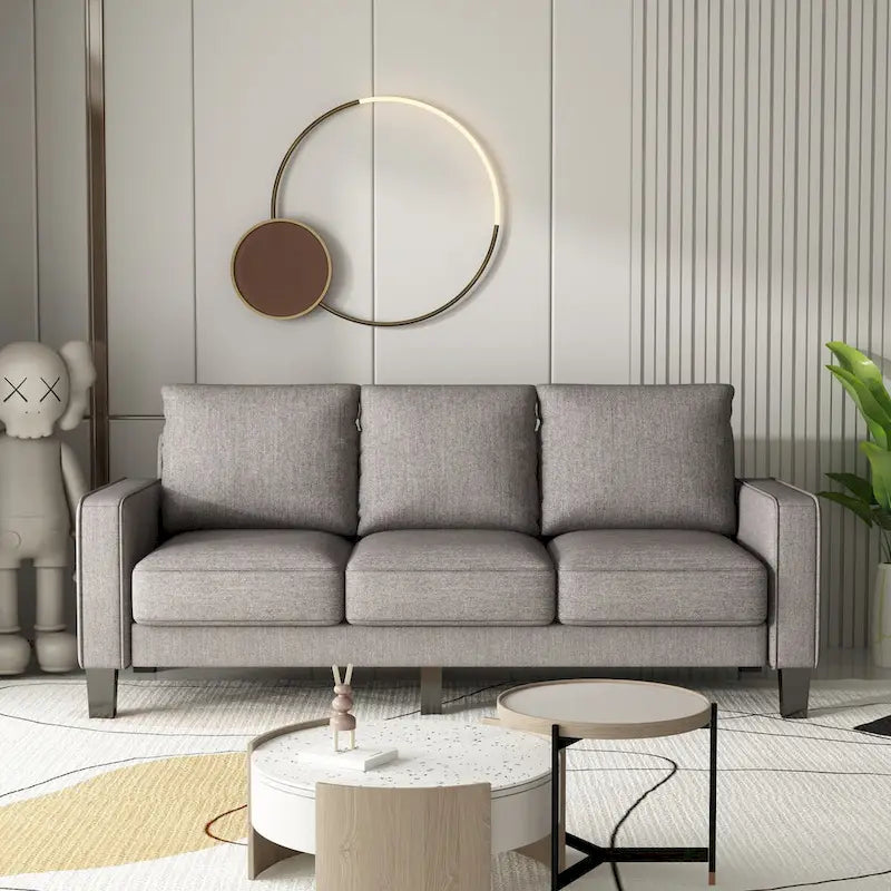 Canapé moderne de salon avec rangement dissimulé