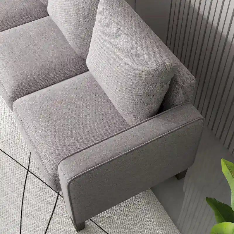 Canapé moderne de salon avec rangement dissimulé