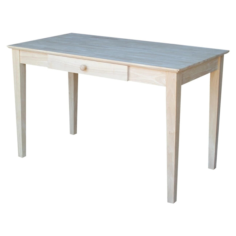 Aktenschrank mit zwei Schubladen sowie Schreibtisch und Stuhl