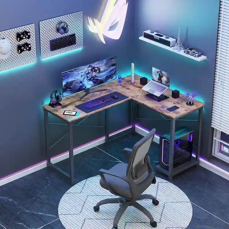 L Shaped Gaming Desk