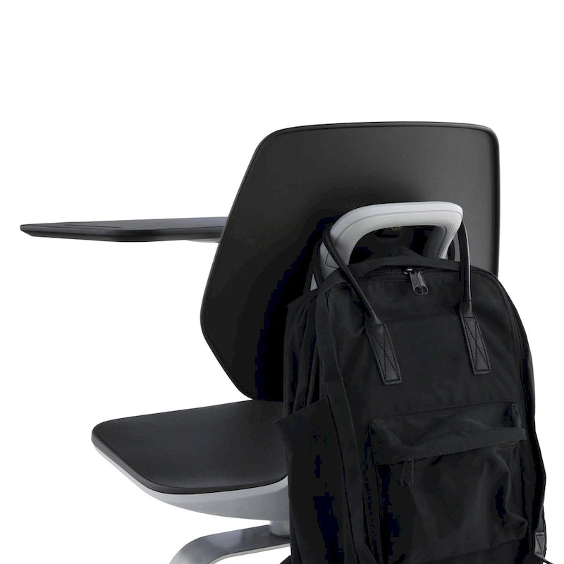 Mobiler Klassenzimmerstuhl mit Tablet-Arm und Schülertisch
