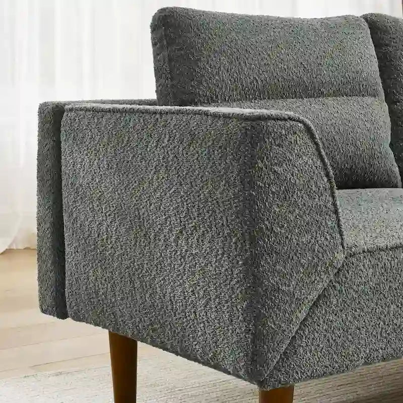 Verwandlungsfähiges Schlafsofa mit Futon- und Zweisitzerfunktion