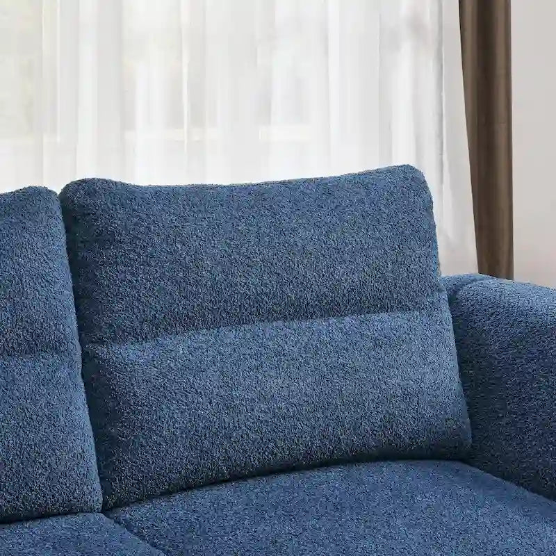 Verwandlungsfähiges Schlafsofa mit Futon- und Zweisitzerfunktion