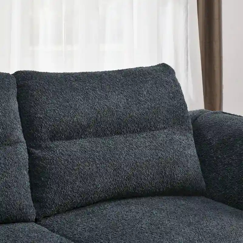 Verwandlungsfähiges Schlafsofa mit Futon- und Zweisitzerfunktion